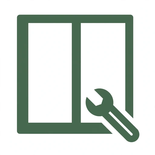 Window repair hand tool icon
